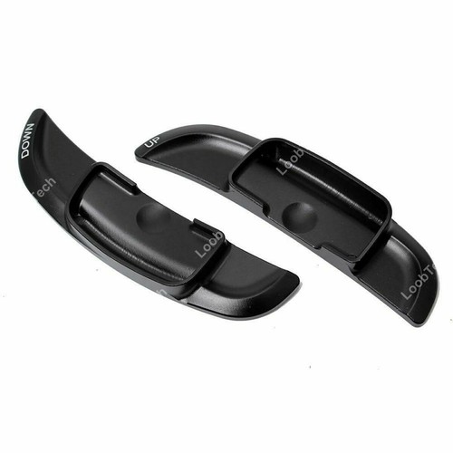Steering Paddle Shifter Extension Interior Alloy Trim Cover For Mercedes W204 - Picture 11 of 14