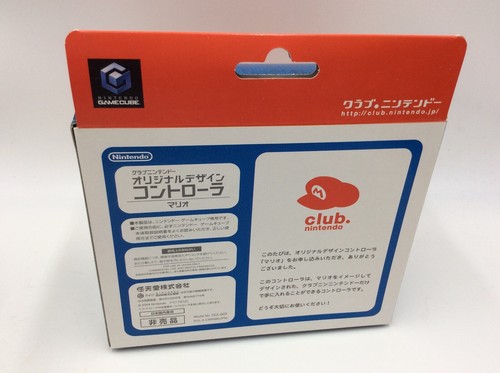 Club Nintendo Official Controller Mario Gamecube with box Limited - Picture 9 of 15