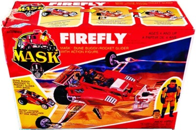 M.A.S.K. MASK Kenner Firefly, Vintage 1986 Collectible, New! MISB! AFA IT!!
