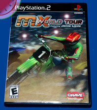 Tested PLAYSTATION 2 Game MX WORLD TOUR Complete CIB Motorcycle Racing PS2
