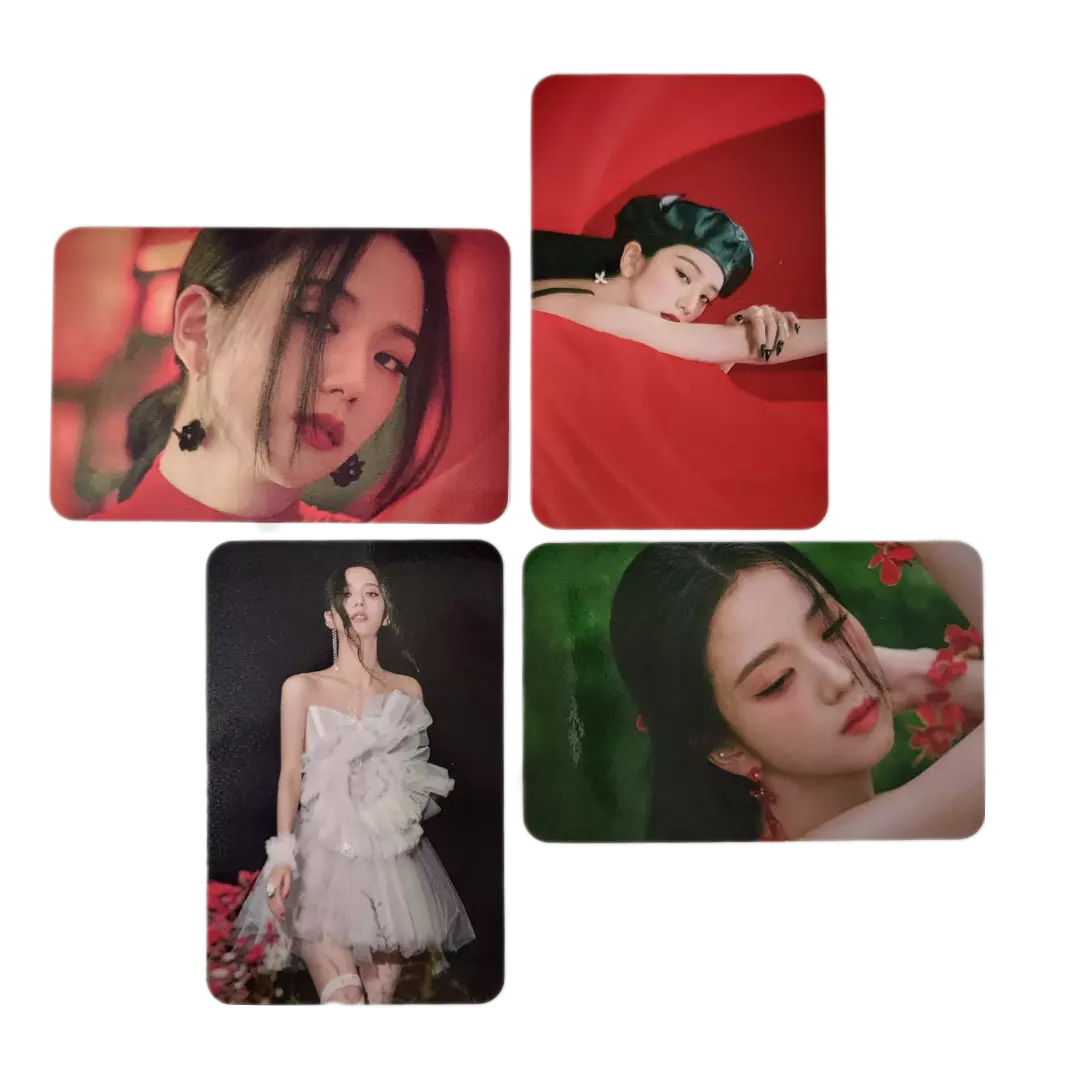 BLACKPINK JISOO solo FLOWER 1st Single album ME Photocards