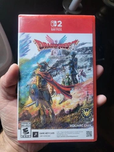 DRAGON QUEST I & II HD-2D REMAKE NEW SEALED 2025 Authentic Nintendo Switch 2