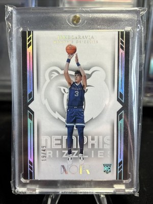 2022-23 Panini Noir - Rookies Icon Edition Jake LaRavia #190 Holo /49 (RC)