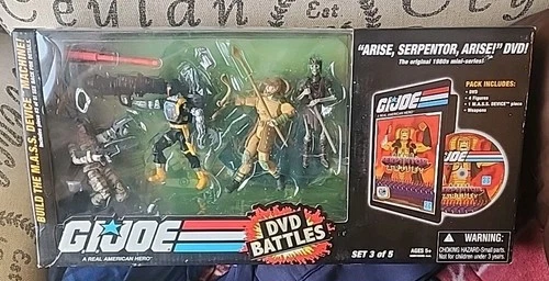 GI Joe DVD Battles "Arise, Serpentor, Arise" Build The Mass Device Set 3 Of 5