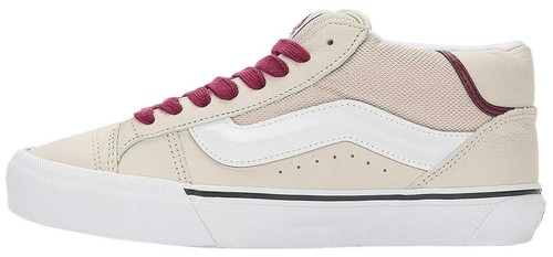 Vans Mens Knu Skool Utility Lace White Mid Suede Nylon Skate  display picture 1