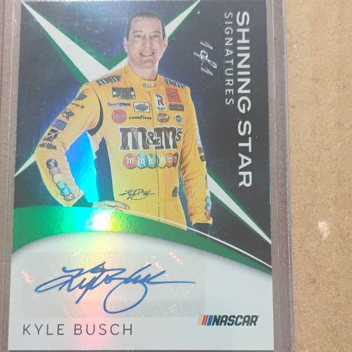 Panini 2021 Xfinity Service Rewards Shining Star Signatures Kyle Busch ...