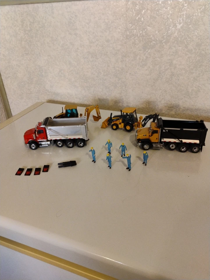  LOTE DE 5 vehículos de construcción diecast 1/50  Foto 2 de 4