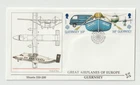 10/5/1988 Guernsey FDC - Great Airplanes of Europe - Shorts 330-200
