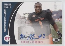 2017 Sage Hit Auto Montravius Adams #A61 Auto 2b2