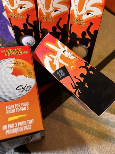 Wilson Chaos Golf Balls 21 Total Balls, 7 Total 3 Packs New - Picture 4 of 6