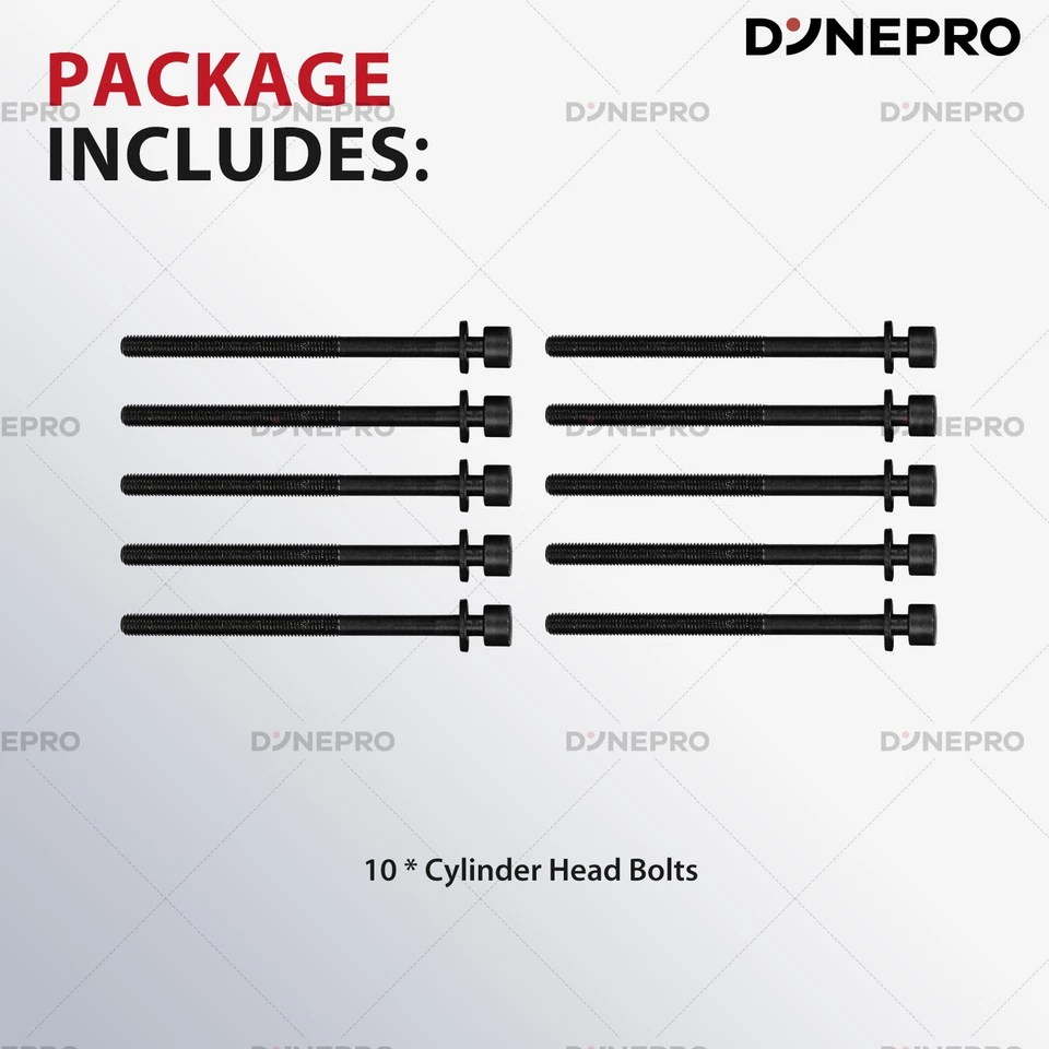 Juego de pernos de junta de culata de motor para Kia Sportage 2011 2012 2013 2,4 L Kia Forte G4KE Foto 4 de 4