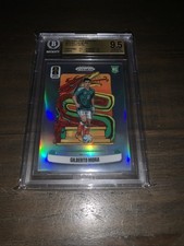 2026 Prizm World Cup Gilberto Mora National Landmarks Rookie Card RC 11 BGS 9.5. rookie card picture