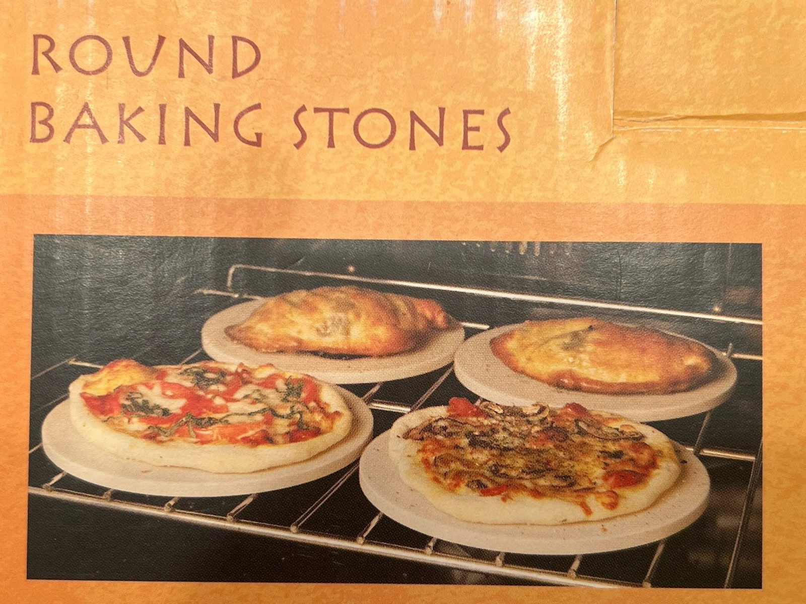 Pizzacraft 8 Inch x 4 Round Baking/Pizza Stones - for Oven or Grill Bread & More
Opens in a new wind
