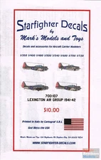 SFD700107 1:700 Starfighter Decals - USS Lexingon Air Group 1941-42