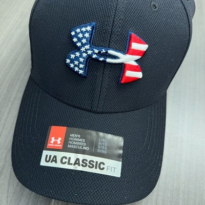 Under Armour Freedom Fitted UA Classic-Fit Hat 1311427-001 Size L