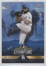 2020 Topps Ben Baller 2020 World Series Champions Tony Gonsolin #4 0pl9