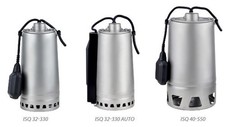 ISQ Submersible stainless steel Pump Dewatering Flood seawater