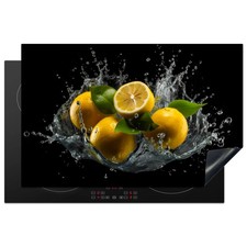 Stove Top Cover Electric Worktop Protector for Kitchen Heat Resistant - Lemons