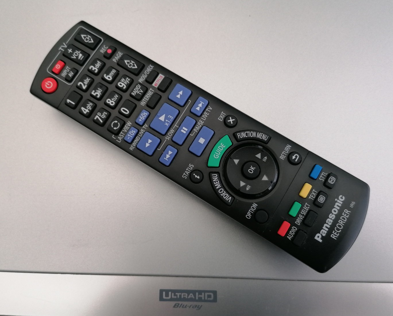 Panasonic DMR-UBC70 – Ultra HD Blu-ray Disc Recorder