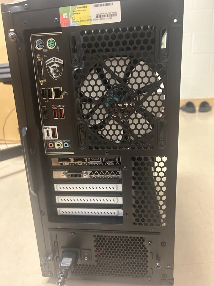 Origin Gaming PC H270M BAZOOKA i7-7700 3.6GHz 16GB 256GB NVMe+480GB W11 GTX 1070 - Image 3 of 3