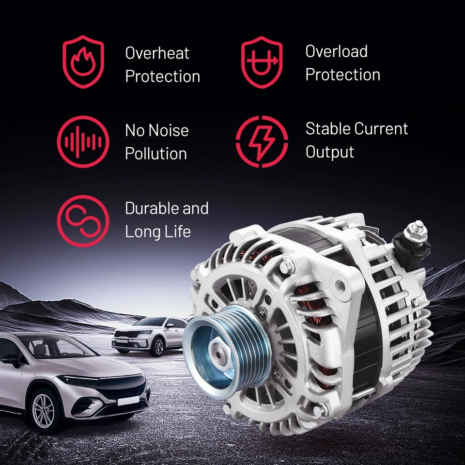 Alternador para INFINITI JX35 QX60 Nissan Murano Pathfinder 3.5L 150A 13-17 Foto 4 de 4