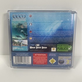 Ecco the Dolphin: Defender of the Future Sega Dreamcast UK PAL Tested