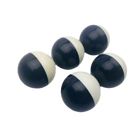 (5) K&rsquo;NEX / Knex Balls 50mm Black & White &ndash; Motorized Madness Machine Parts