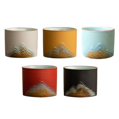 Keramik Henkeltasse, moderne chinesische Sake Tasse, Espressotasse, Yerba Mate Tee