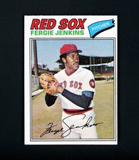 Fergie Jenkins 1977 Topps (HOF) Boston Red Sox #430 NM-MT