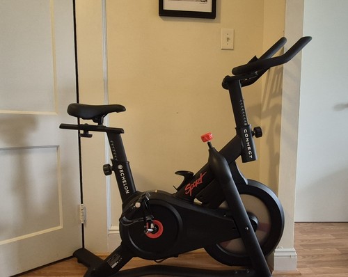 Echelon Sport Connect Upright Exercise Bike Magnetic Resistance Black