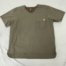 Carhartt Ripstop Utility Scrub Top Men's size L