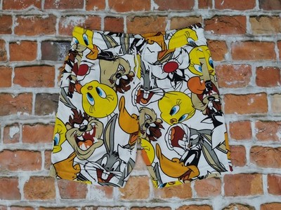 Warner Bros Looney Tunes Comic Short Bermuda Shorts White Gr: L Tip Top