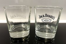 Jack Daniel’s Tennessee Whiskey - 2 Glass Tumblers - Unused