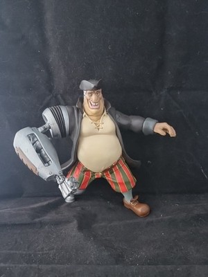 Disney Treasure Planet 7,5'' Figur John Silber Selten