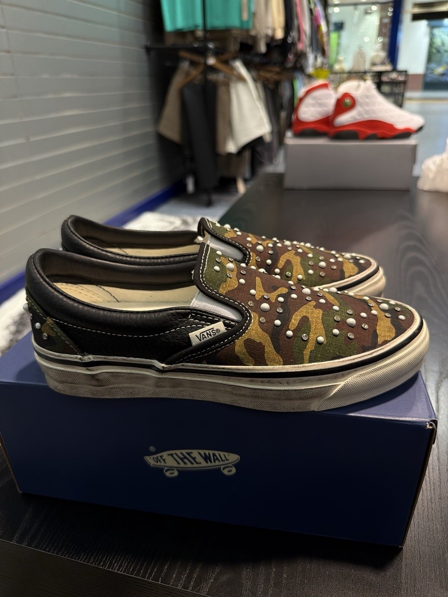 VANS LX Classic Slip On 98 'Pearlized Pack' Camouflage Canvas