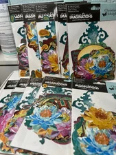 Creative Imaginations Christine Adolph 62 Die cut shapes, Lot 13 pks, scrapbook