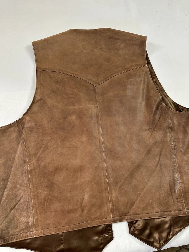 Chaleco de cuero Overland Foto 2 de 4