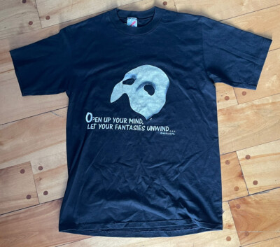 T-shirt Vintage Jerzees Années 80 New York City Opera - Taille L, Couleur Violet