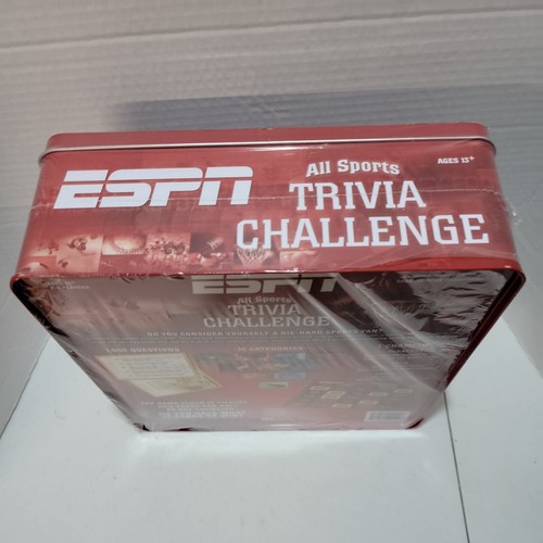 ESPN Sports Trivia Challenge Game 2005 nuovo sigillato gioco per famiglie notte - Foto 3 di 3