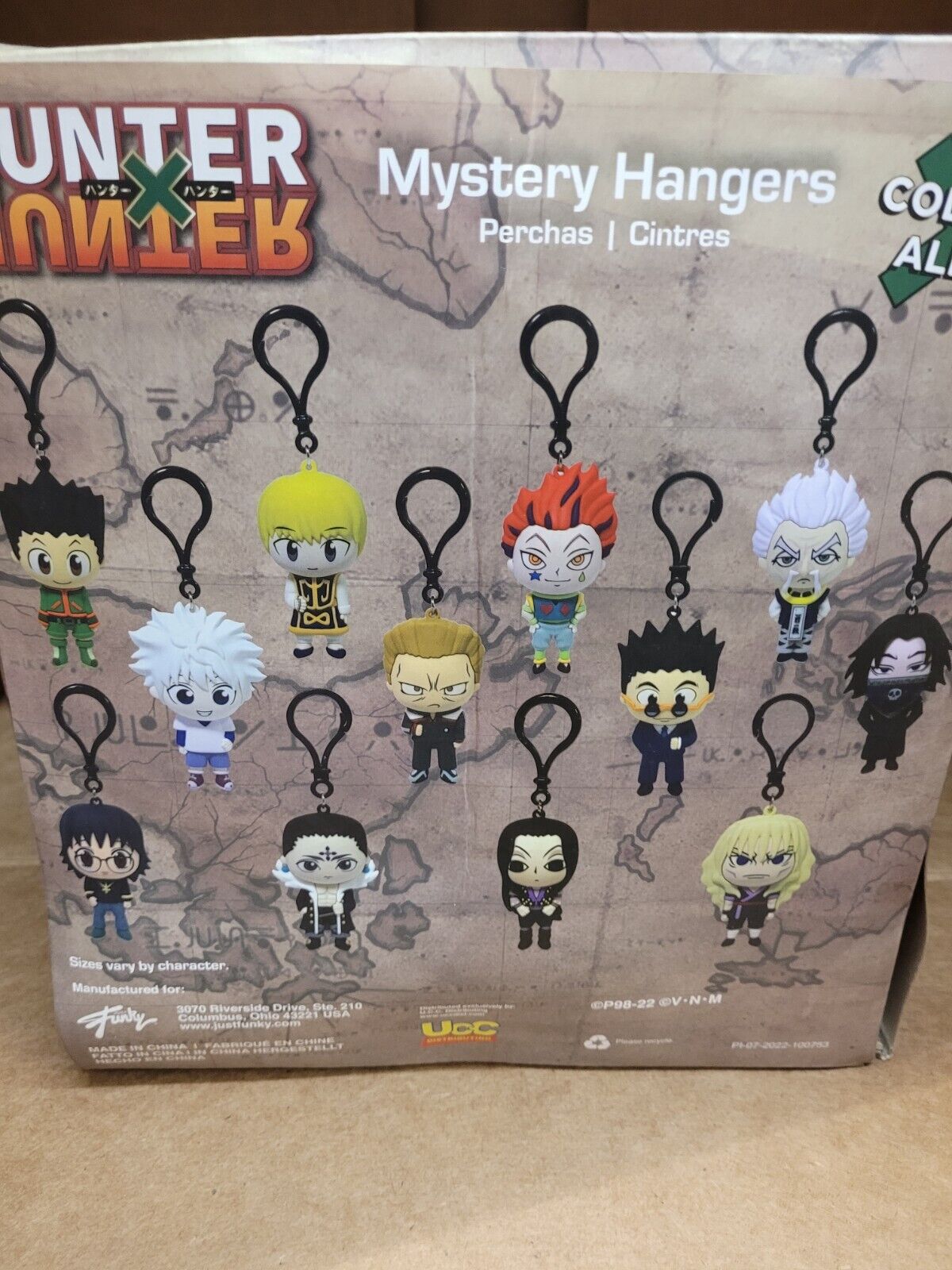 Pin Badge Anime Hunter X Hunter Personagens - Pack de 6 - Objecto