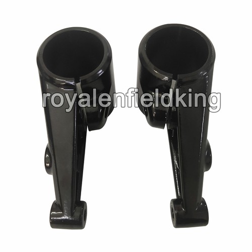 Genuine Royal Enfield Interceptor & GT 650 Black Headlamp Holder LH & RH - Picture 4 of 6