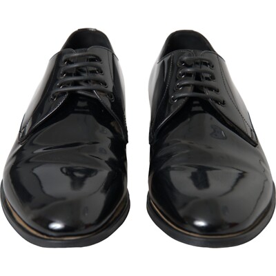 Dolce & Gabbana Black Patent Leather Formal Loafers Dolce & Gabbana Black Patent Leather Formal Loafers main image 3