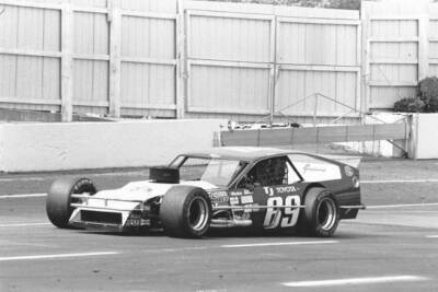Reggie Ruggerio & Modified Stock Car 1991 Nascar Motor Racing Old Photo ...