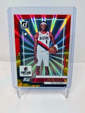 2022-23 Panini Donruss DEANDRE AYTON Red & Gold Holo Laser #133 Suns