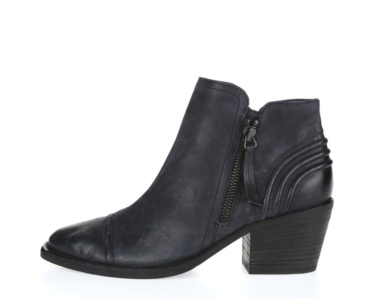Women's Paul Green Diandra 228867 Black Leather Ankle Zipper Women's Paul Green Diandra 228867 Black Leather Ankle Zipper