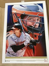 Topps Adley Rutschman ONE OF ONE Game within the Game 10x14” Print 1/1 Jennis