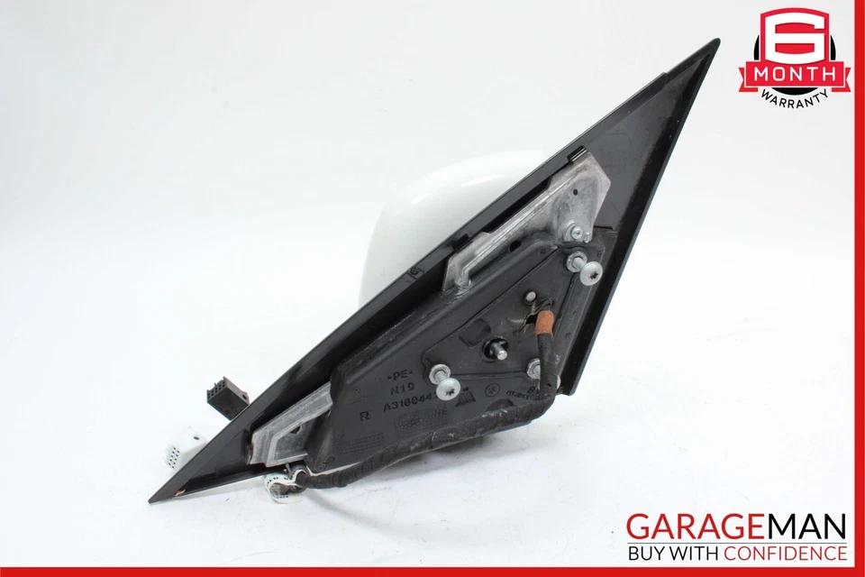 Espejo retrovisor delantero derecho puerta trasera blanco mercedes w204 c300 10-11 oem Foto 4 de 4