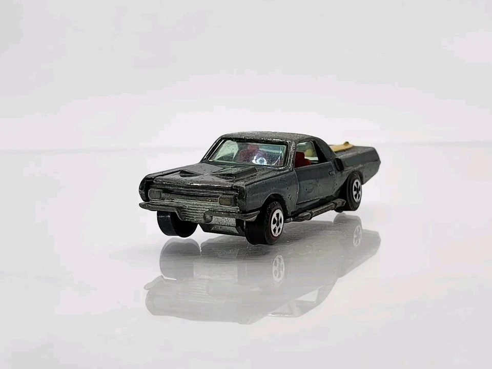 Chevy El Camino personalizado vintage ⚡ Johnny Lightning Topper línea roja (verde) Foto 3 de 4