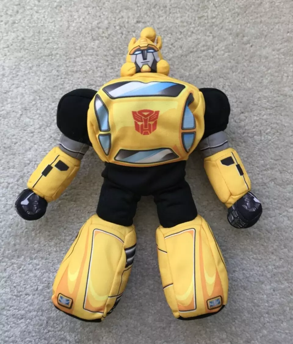 Transformers bumblebee sales plush toy