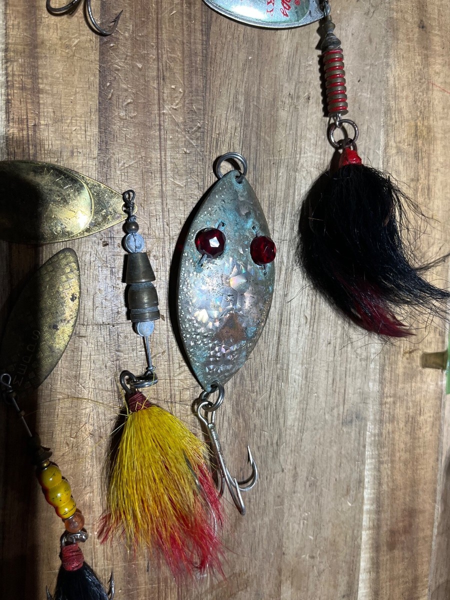 Lot De Leurres Vintage Mepps – Cuillers Et Spinnerbaits Pour Pêche En Eau Douce